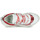 Scarpe Donna Sneakers basse Fru.it CARETTE Bianco / Rosso / Argento