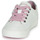 Scarpe Bambina Sneakers basse Geox J GISLI GIRL Bianco / Rosa / Argento