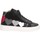 Scarpe Bambina Sneakers basse Romagnoli 4702-801 Nero