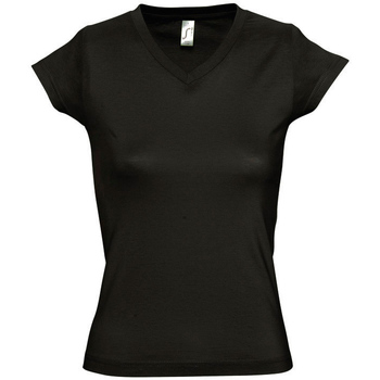 Abbigliamento Donna T-shirt maniche corte Sols MOON COLORS GIRL Nero