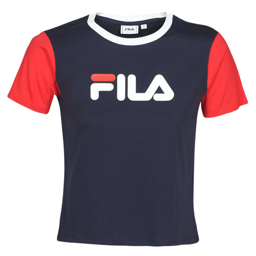 Abbigliamento Donna T-shirt maniche corte Fila SALOME Marine / Rosso