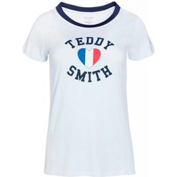 Abbigliamento Donna T-shirt & Polo Teddy Smith T  TWELVO Bianco