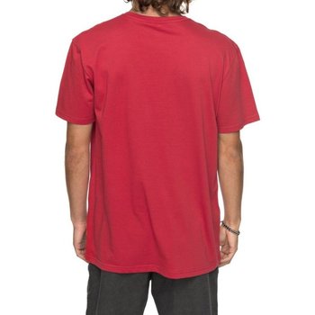 Abbigliamento Uomo T-shirt maniche corte Quiksilver T-Shirt Uomo Classic Morning Slides Rosso