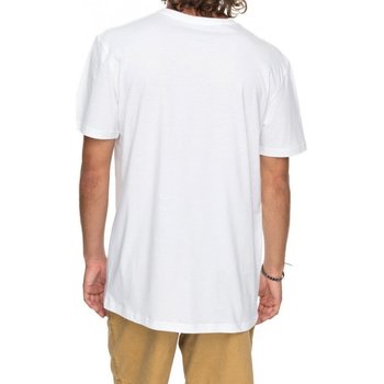Abbigliamento Uomo T-shirt maniche corte Quiksilver T-Shirt Uomo Classic Sayin Bianco
