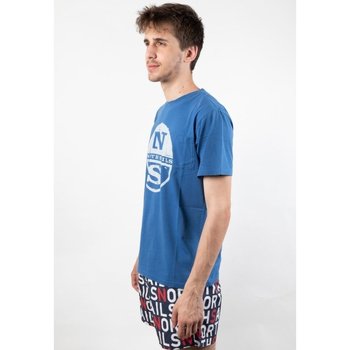 Abbigliamento Uomo T-shirt maniche corte North Sails T-Shirt Uomo Bollo Blu