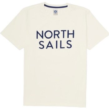 Abbigliamento Uomo T-shirt maniche corte North Sails T-shirt Uomo TMM USA Bianco