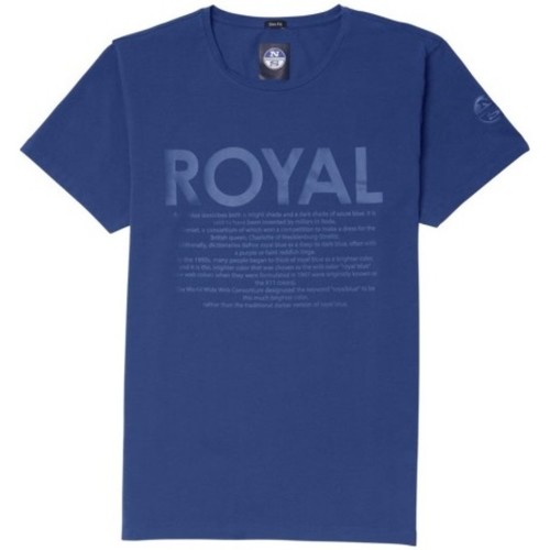 Abbigliamento Uomo T-shirt maniche corte North Sails T-shirt Uomo Stretch Blu