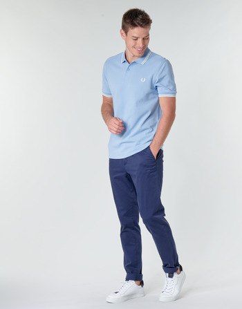 Fred Perry TWIN TIPPED FRED PERRY SHIRT Blu