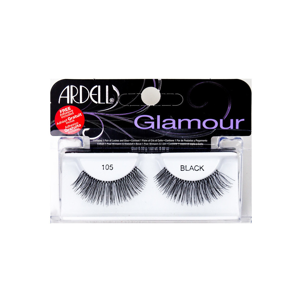 Bellezza Donna Mascara Ciglia-finte Ardell Glamour Pestañas 105-black 