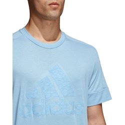 Abbigliamento Uomo T-shirt maniche corte adidas Originals T-Shirt Uomo ID Big Logo Azzurro