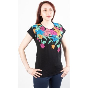 Abbigliamento Donna T-shirt maniche corte Emporio Armani EA7 T-Shirt Donna Training Graphic Nero