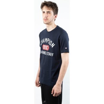 Abbigliamento Uomo T-shirt maniche corte Champion T-Shirt Uomo Light Blu