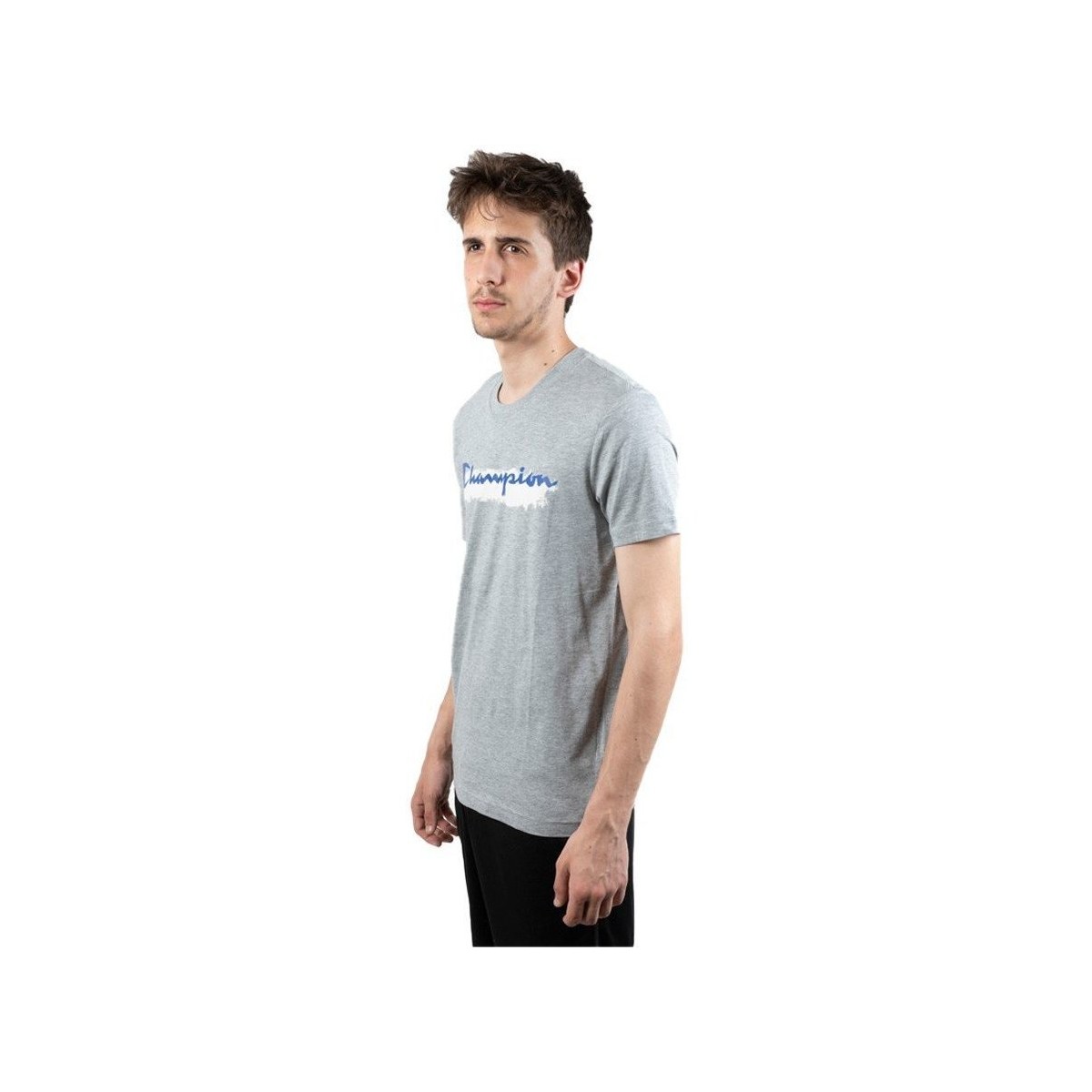Abbigliamento Uomo T-shirt maniche corte Champion T-Shirt Uomo Indigo Grigio