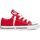 Scarpe Unisex bambino Sneakers Converse Scarpe Chuck Taylor Canvas Core Ox Jr Rosso