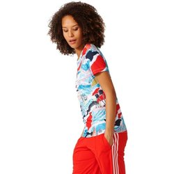 Abbigliamento Donna T-shirt maniche corte adidas Originals T-Shirt Donna Trefoil Tee Multicolore