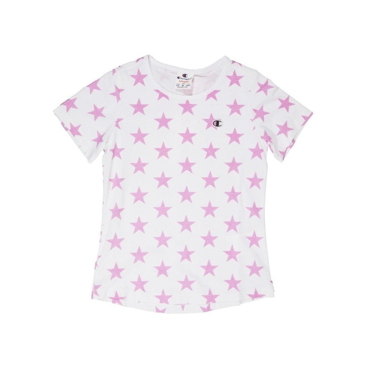 Abbigliamento Unisex bambino T-shirt maniche corte Champion T-shirt Bambina Stelle Multicolore