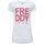 Abbigliamento Unisex bambino T-shirt maniche corte Freddy T-Shirt Bambina Scritta Glitter Bianco