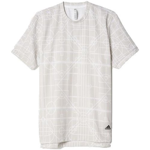 Abbigliamento Uomo T-shirt maniche corte adidas Originals T-Shirt Uomo Graphic Dna Bianco