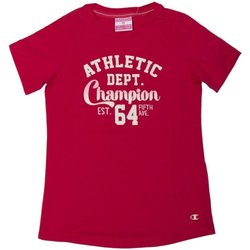 Abbigliamento Unisex bambino T-shirt maniche corte Champion T-Shirt Bambina CrewNeck Rosso