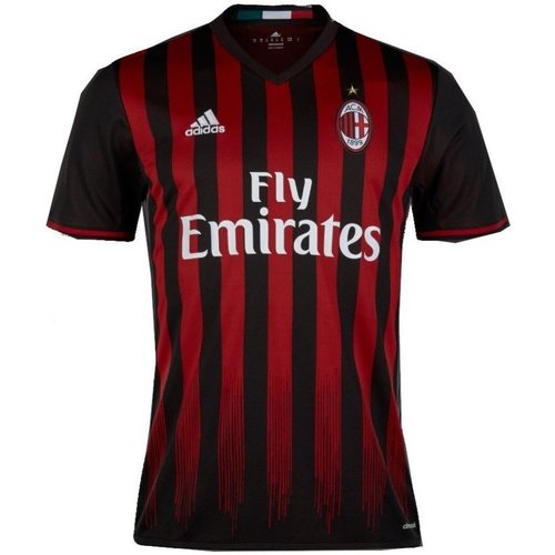 Abbigliamento Uomo T-shirt & Polo adidas Originals Maglia Milan Home 16/17 Rosso