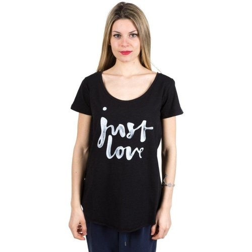Abbigliamento Donna T-shirt maniche corte Everlast T-Shirt donna Light Jersey Nero