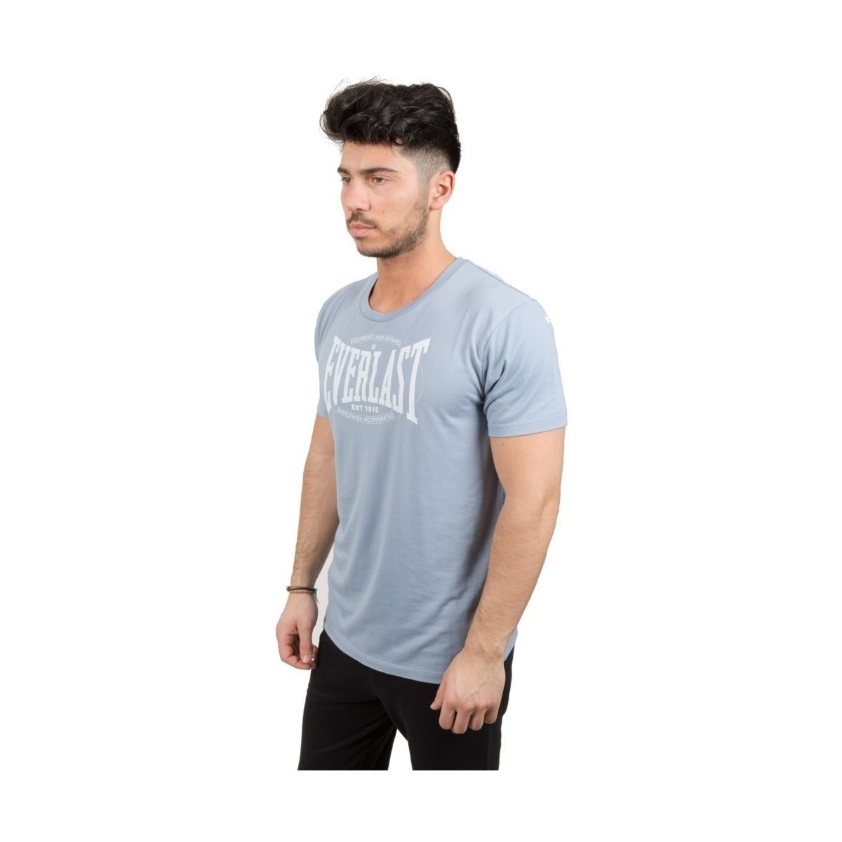 Abbigliamento Uomo T-shirt maniche corte Everlast T-Shirt Uomo Extra Light Blu