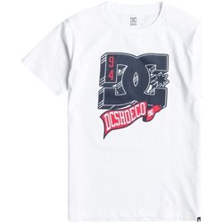 Abbigliamento Unisex bambino T-shirt maniche corte DC Shoes T-Shirt bambino Highschool SS Bianco