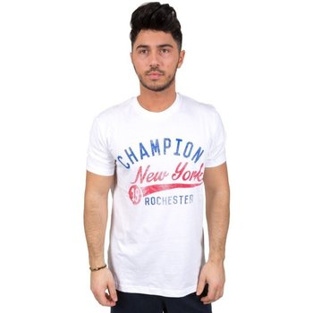 Abbigliamento Uomo T-shirt maniche corte Champion T-Shirt Uomo American Classic Bianco