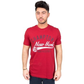Abbigliamento Uomo T-shirt maniche corte Champion T-Shirt Uomo American Classic Rosso