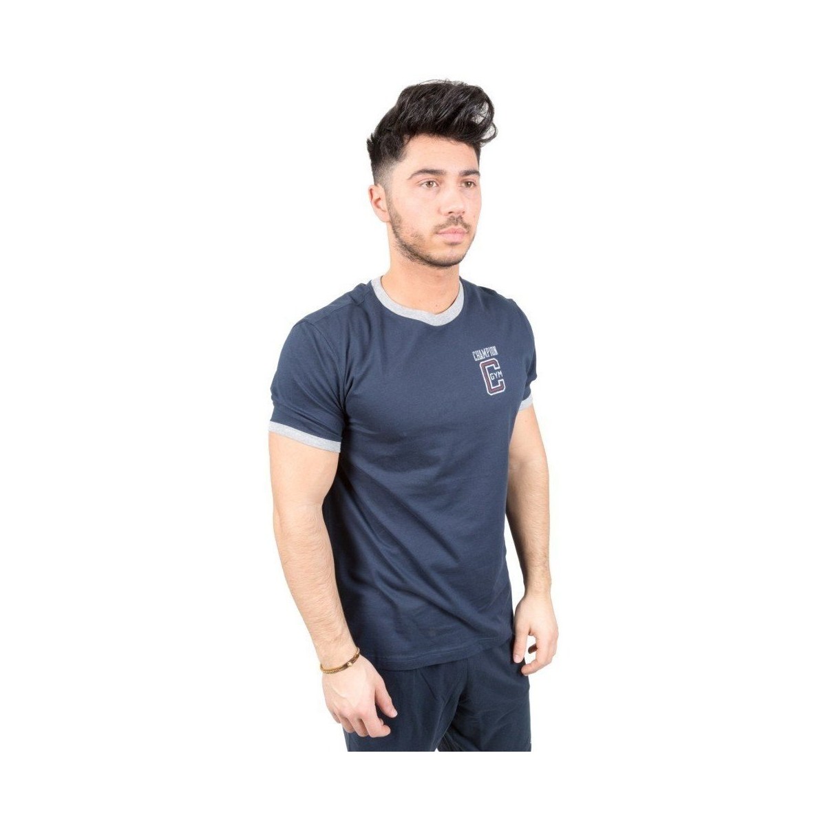 Abbigliamento Uomo T-shirt maniche corte Champion T-Shirt Uomo Gymnasium Blu