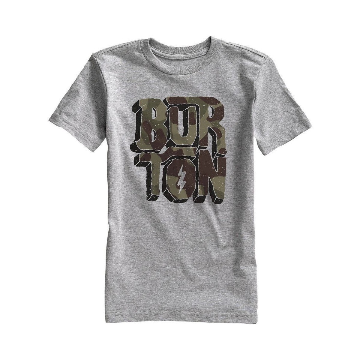 Abbigliamento Unisex bambino T-shirt maniche corte Burton T-Shirt Bambino Rock and Roll Grigio