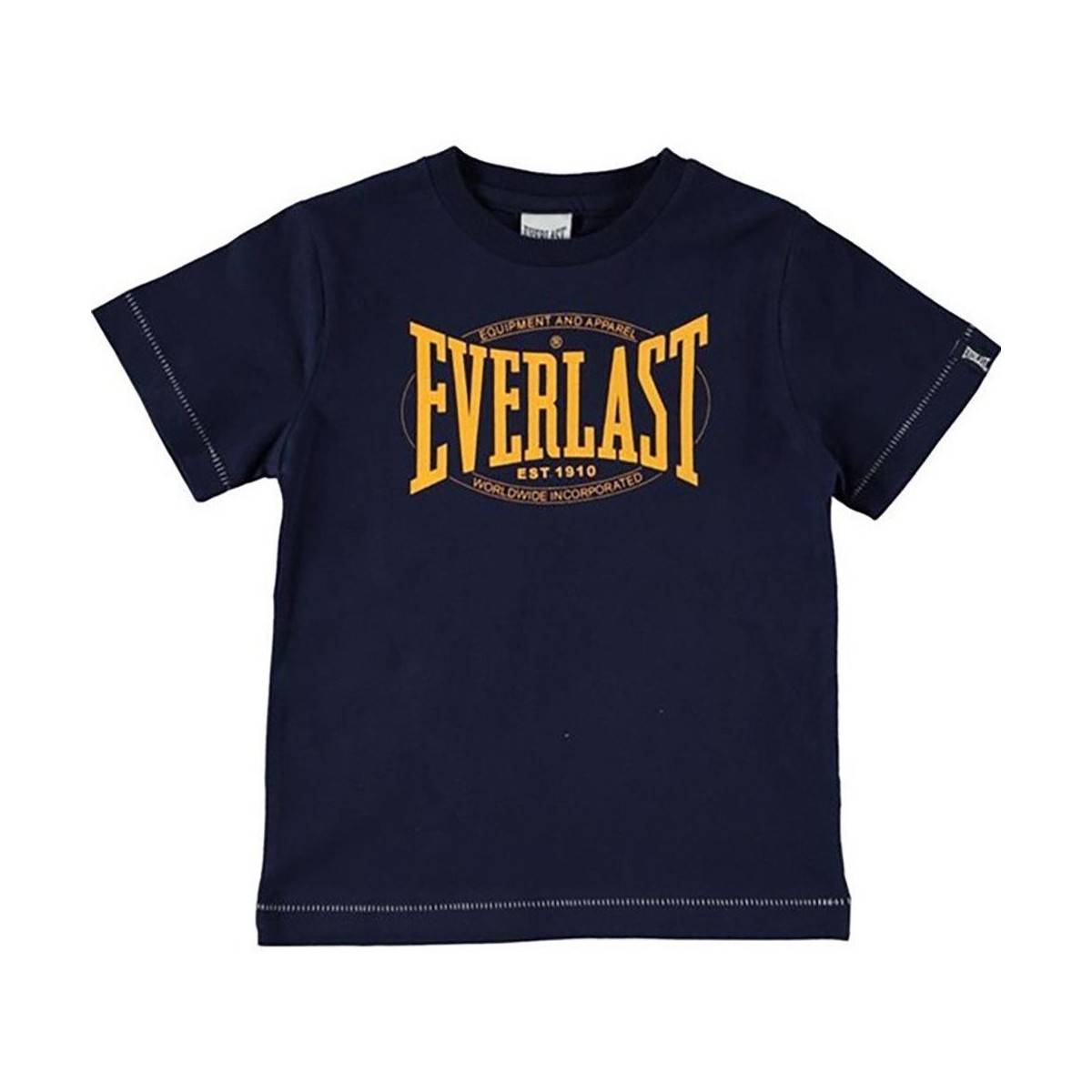 Abbigliamento Unisex bambino T-shirt maniche corte Everlast T-shirt bambino Authentic jersey Blu