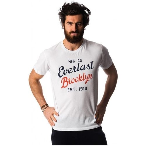Abbigliamento Uomo T-shirt maniche corte Everlast T-shirt uomo City Bianco