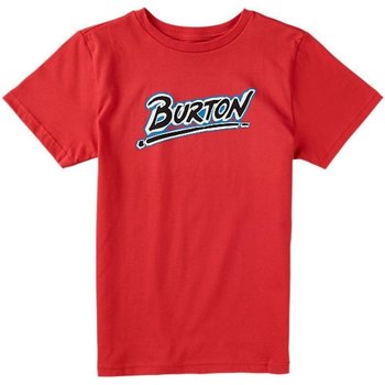 Abbigliamento Unisex bambino T-shirt maniche corte Burton T-Shirt Big Up Bambino Rosso