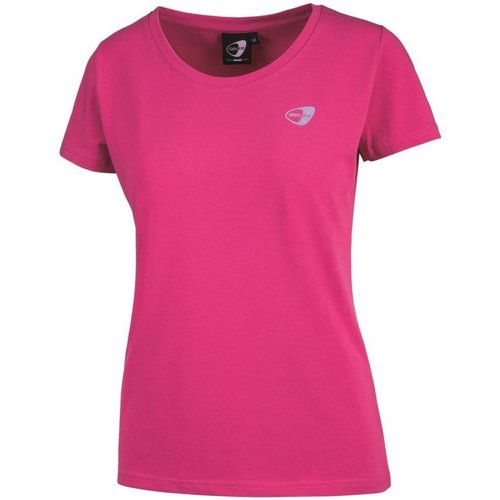 Abbigliamento Donna T-shirt maniche corte Get Fit T-Shirt Donna Scollo V Rosa