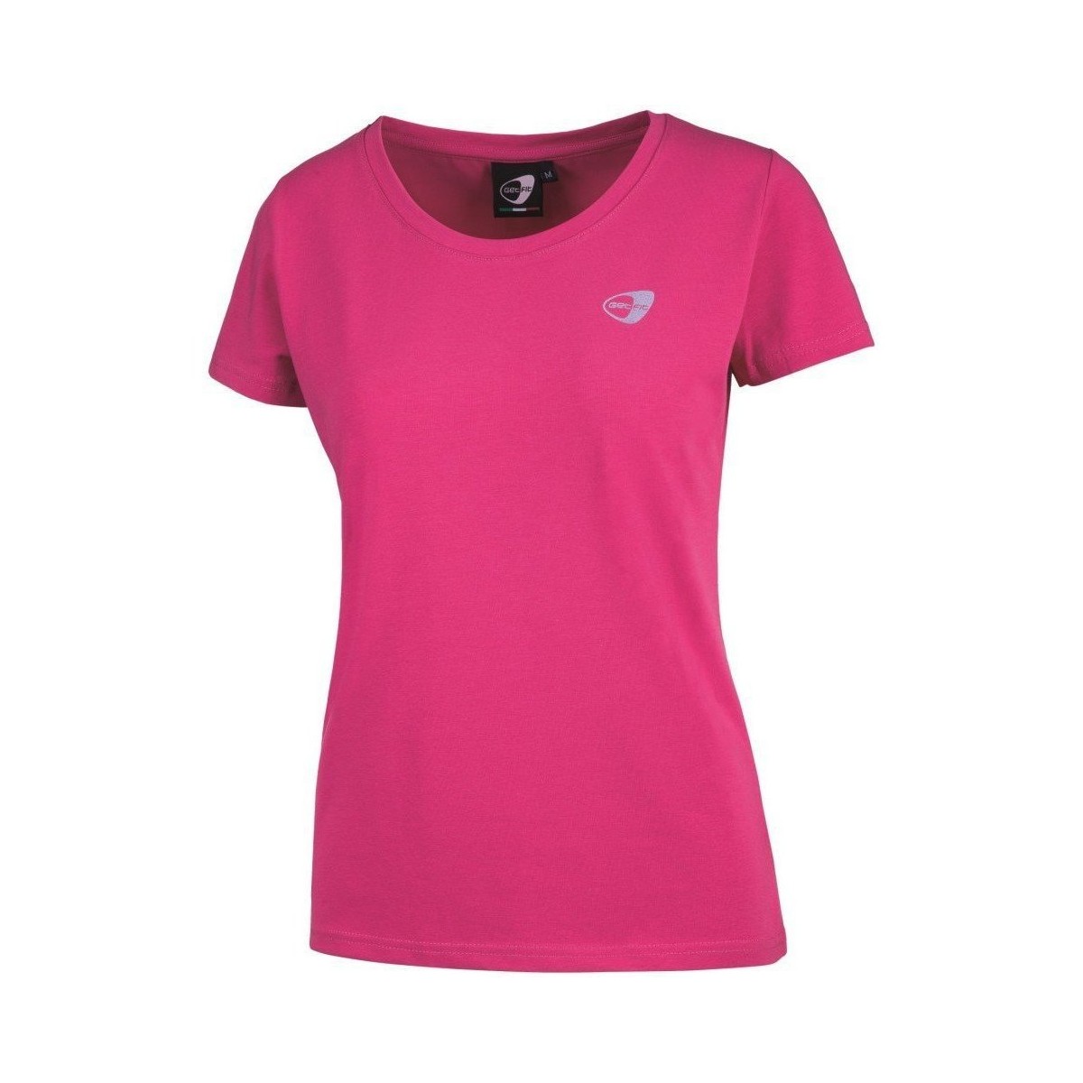 Abbigliamento Donna T-shirt maniche corte Get Fit T-Shirt Donna Scollo V Rosa