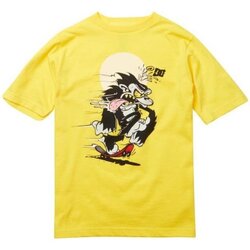 Abbigliamento Unisex bambino T-shirt maniche corte DC Shoes T-Shirt Skate Monkey Junior Giallo