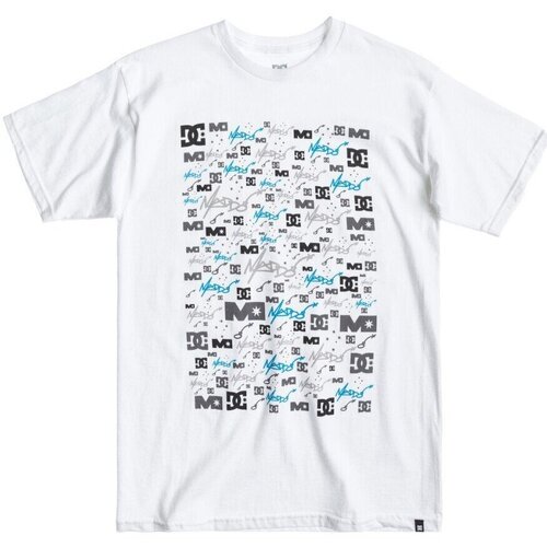 Abbigliamento Uomo T-shirt maniche corte DC Shoes T-shirt RM Mixer Tee Bianco