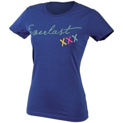 Abbigliamento Donna T-shirt maniche corte Everlast T-Shirt MM donna Blu
