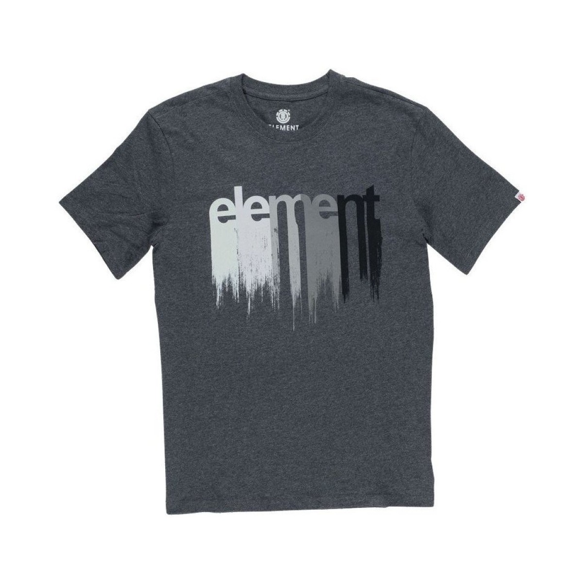 Abbigliamento Uomo T-shirt maniche corte Element T-Shirt Uomo Drip Grigio