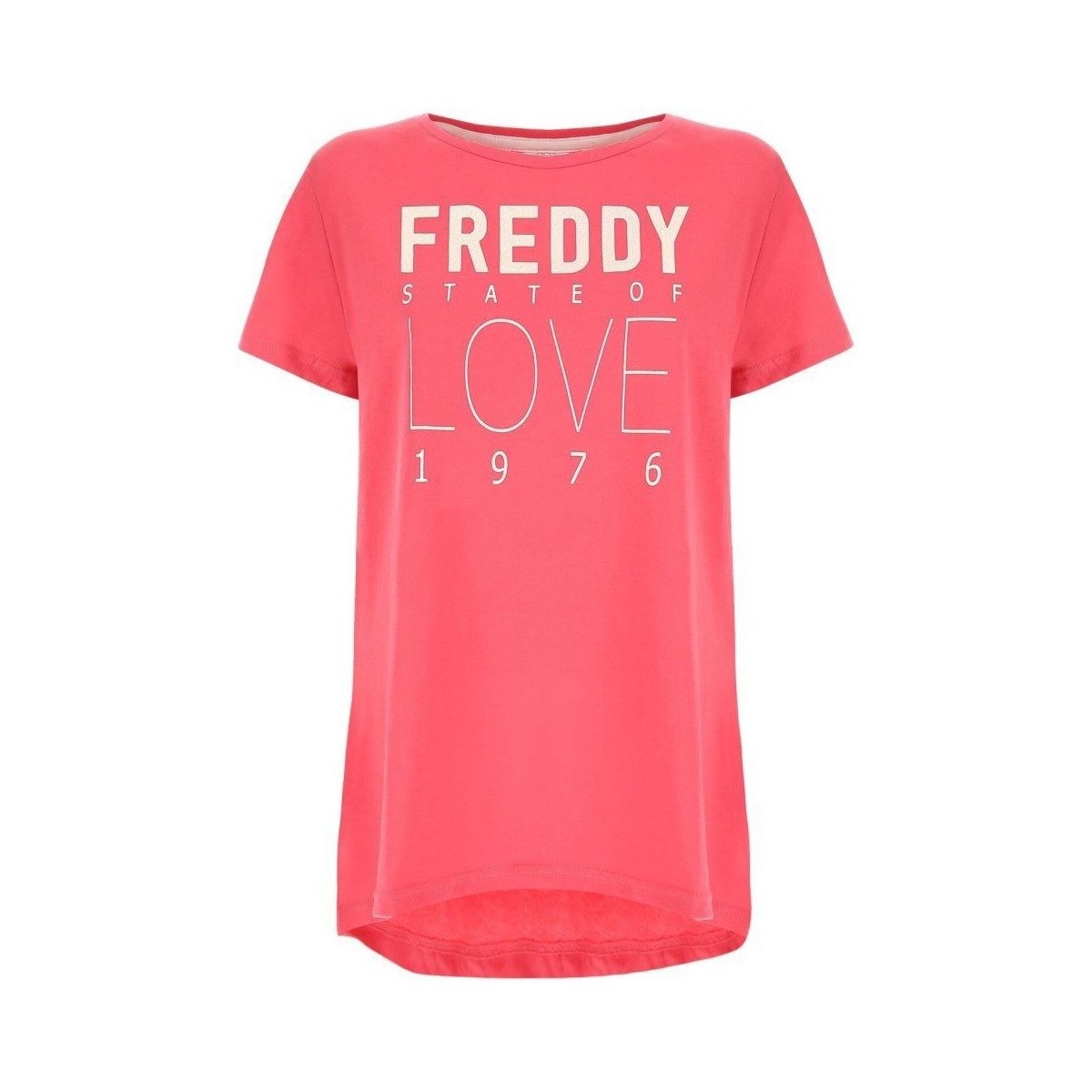 Abbigliamento Donna T-shirt maniche corte Freddy T-shirt Donna Oversize Rosa
