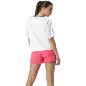 Abbigliamento Donna T-shirt maniche corte Emporio Armani EA7 T-Shirt Donna Train 7Colours Bianco