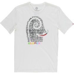 Abbigliamento Uomo T-shirt maniche corte Element T-Shirt Uomo Pimiento Bianco