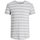 Abbigliamento Uomo T-shirt maniche corte Jack & Jones T-shirt Uomo Derek Rigata Bianco