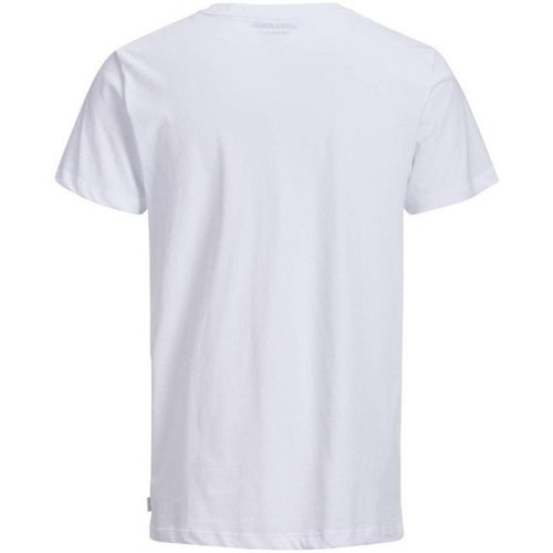 Abbigliamento Uomo T-shirt maniche corte Jack & Jones T-shirt Uomo Heated Bianco