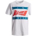 Image of T-shirt Jack & Jones T-shirt Uomo Bud King Of The Beer
