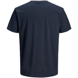 Abbigliamento Uomo T-shirt maniche corte Jack & Jones T-Shirt Uomo con Stampa Football Americano Blu