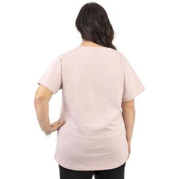 Get Fit T-Shirt Donna Sleeve Plus Rosa