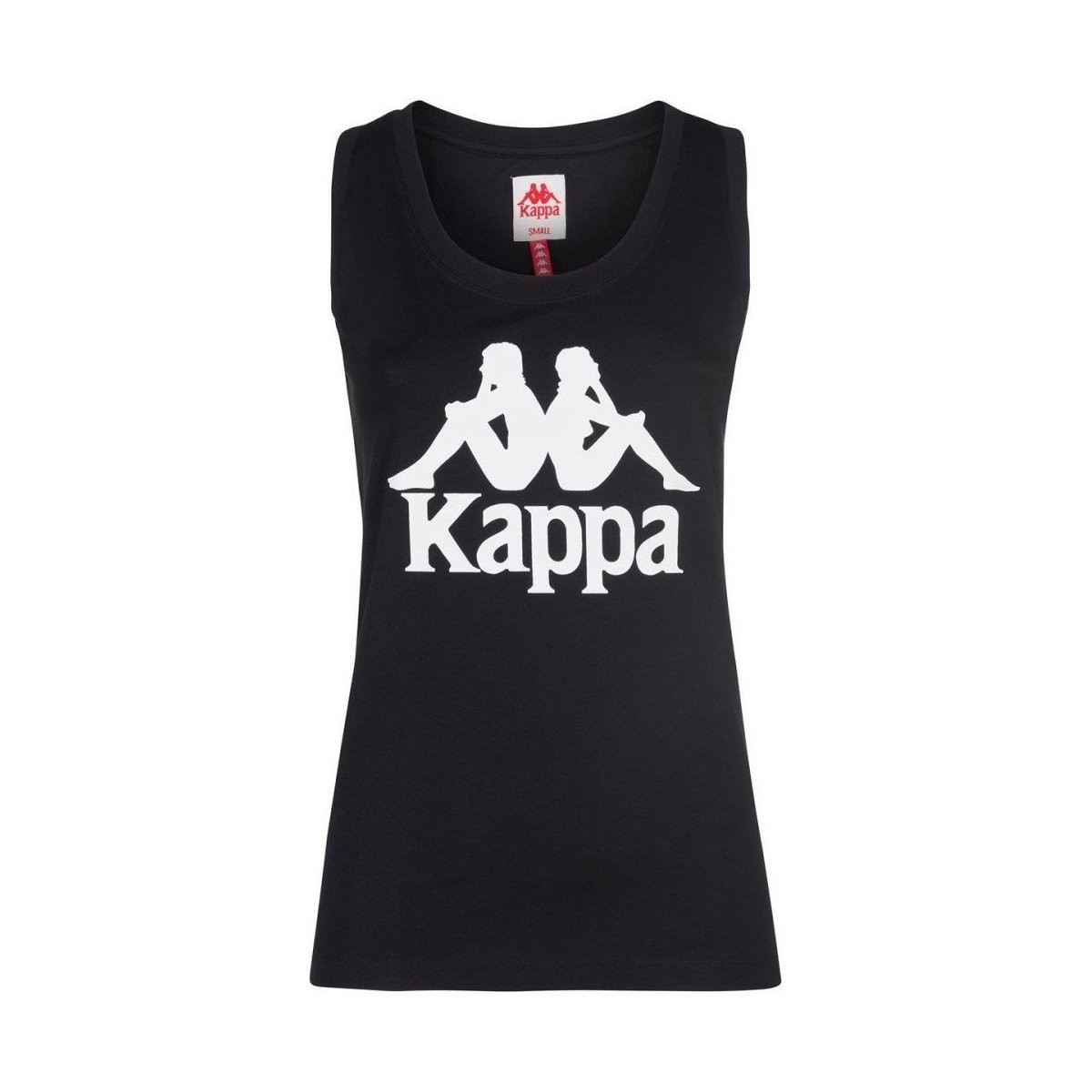 Abbigliamento Donna Top / T-shirt senza maniche Kappa Canotta Donna Authentic Zinac Nero