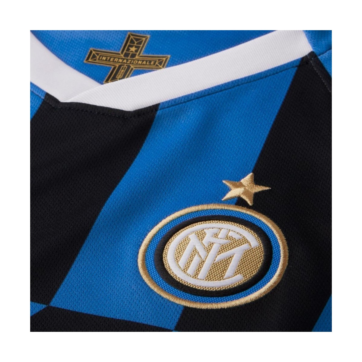 Abbigliamento Unisex bambino T-shirt & Polo Nike Maglia Inter Home jr 19/20 Nero